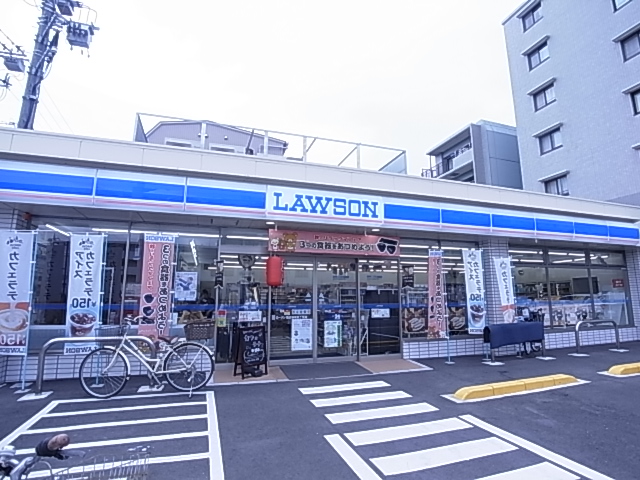 コンビニ　ローソン 足立谷中五丁目店（コンビニ）まで135m