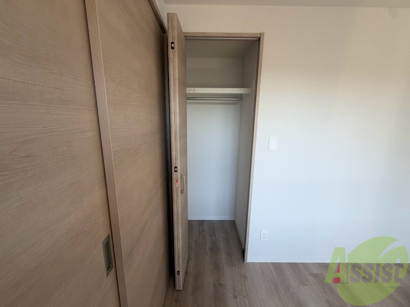 収納　収納もバッチリあるのでお部屋が片付きますよ！