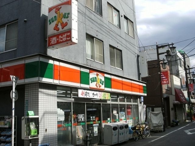 コンビニ　サンクス高円寺梅里店（コンビニ）まで318m