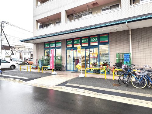 コンビニ　ローソンストア100 LS西一之江店（コンビニ）まで406m