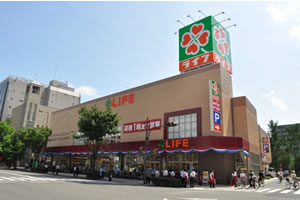 スーパー　ライフ東砂店（スーパー）まで48m