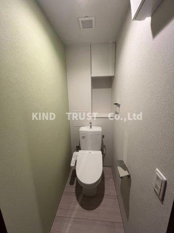 トイレ　ゆったりとした空間のトイレです