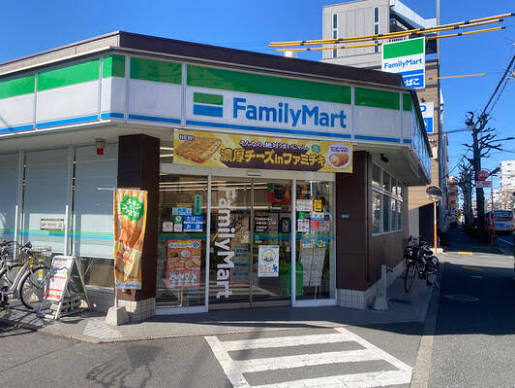 コンビニ　ファミリーマート 中野沼袋二丁目店（コンビニ）まで418m