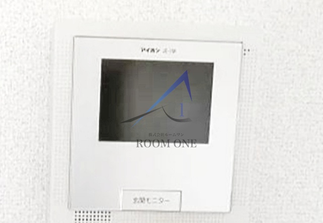 セキュリティ　モニター付きインターホンです。