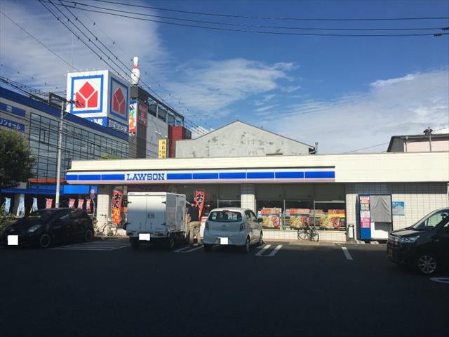 コンビニ　ローソン熊本田崎市場通店（コンビニ）まで900m