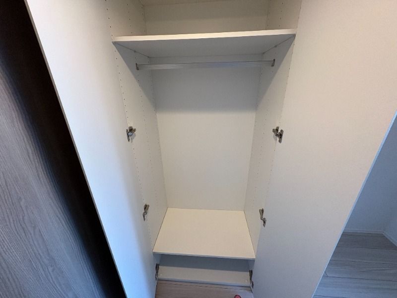 収納　十分な収納スペースがあります