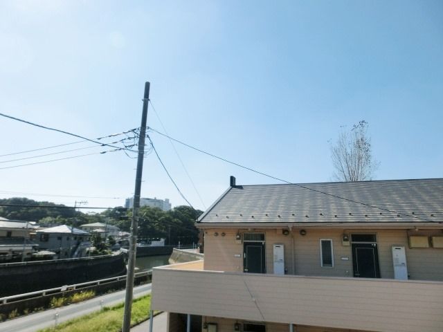 眺望　2階バルコニーからの景色です。