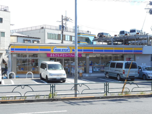 コンビニ　ミニストップ 江戸川千葉街道店（コンビニ）まで416m