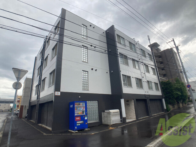 建物外観　札幌市東区北三十五条東「サンテモンターニュ」