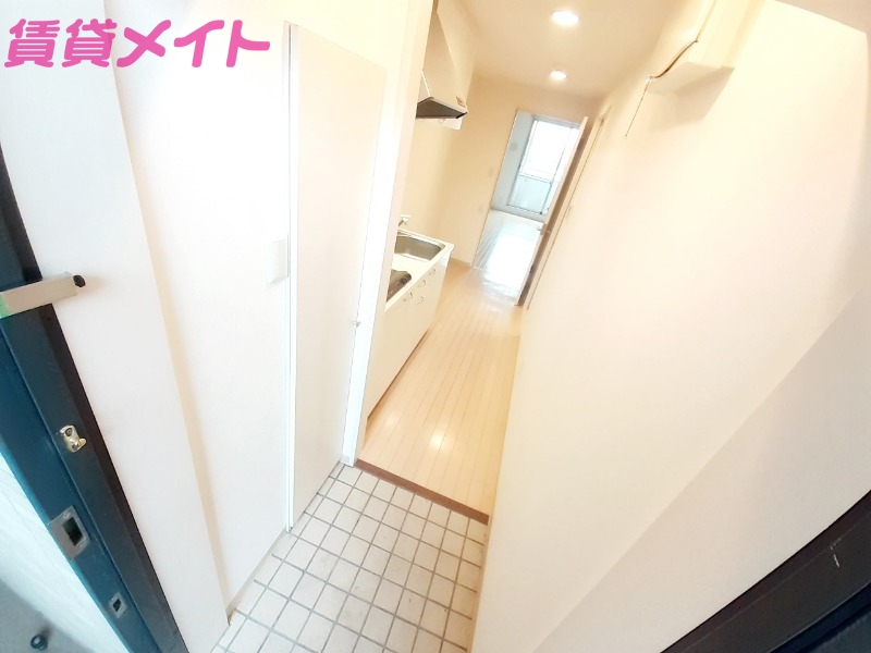 玄関　同物件別部屋の物です。