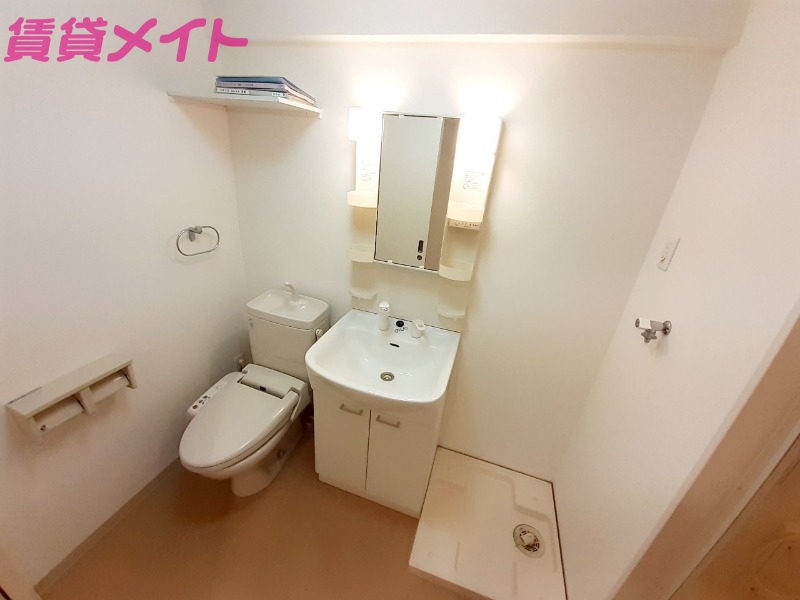 トイレ　同物件別部屋の物です。