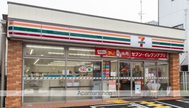 コンビニ　セブン－イレブン　足立竹ノ塚駅（コンビニ）まで74m