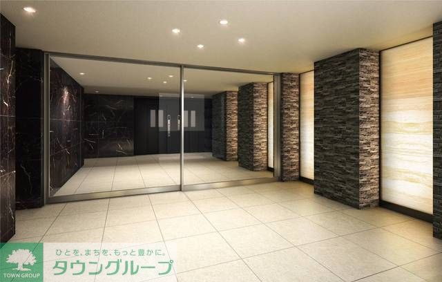 その他　落ち着きのあるロビーにはカメラ付オートロック完備