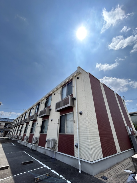 建物外観　明かりを遮る建物がない。これが決め手。日当良好です。