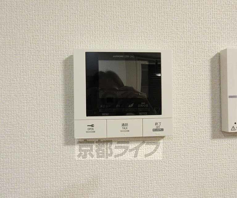 セキュリティ　モニター付きで安心・