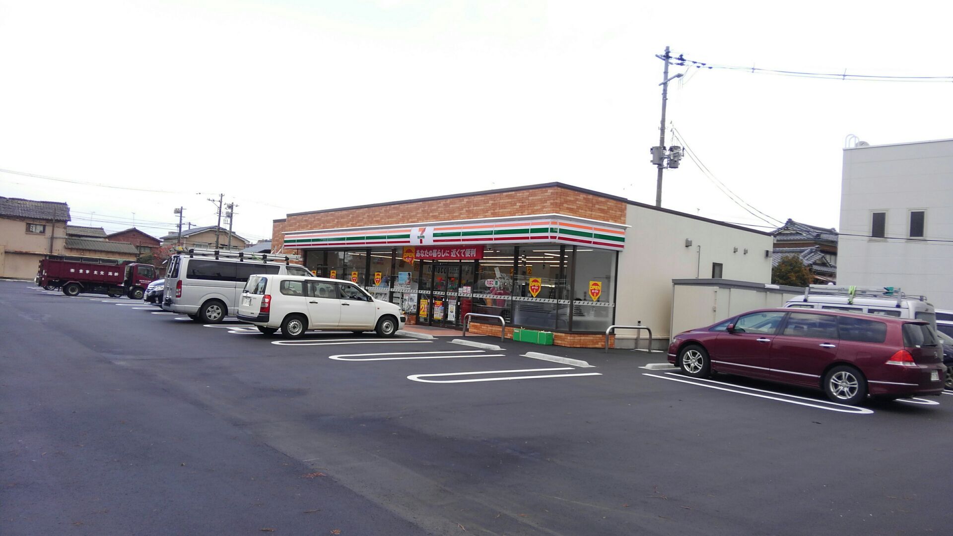 コンビニ　セブンイレブン新潟上所店（コンビニ）まで600m