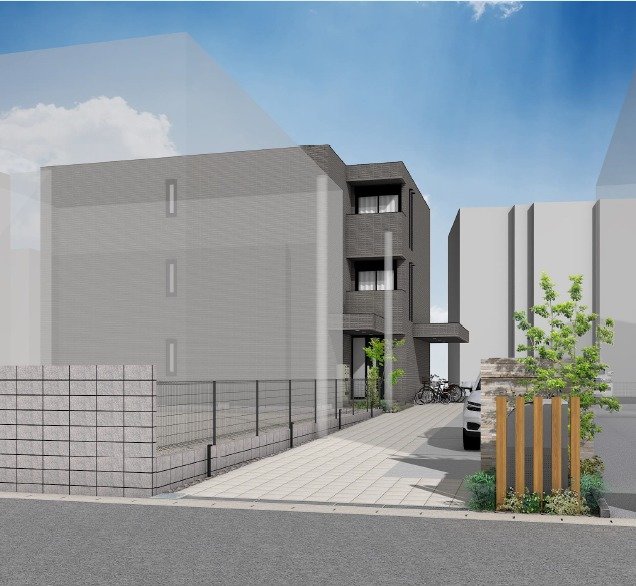 建物外観　耐震耐火性に優れた旭化成ヘーベルメゾン
