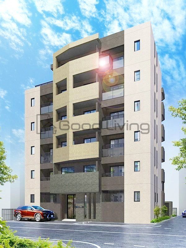 建物外観　新築マンション建設中