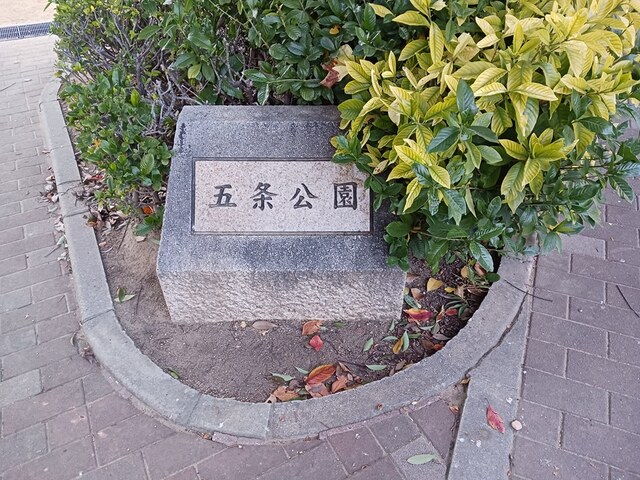 公園　五条公園（公園）まで450m