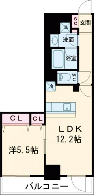 CLASSEUM高崎の間取り写真