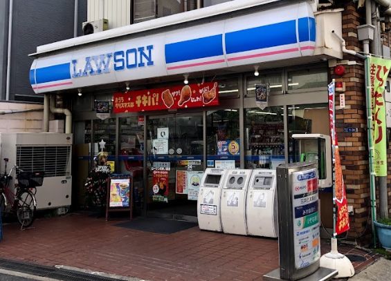 コンビニ　ローソン 天神ノ森店（コンビニ）まで381m
