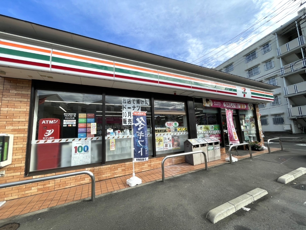 コンビニ　セブンイレブン 川崎久末団地店（コンビニ）まで500m