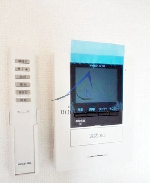 セキュリティ　モニター付きインターホンです。