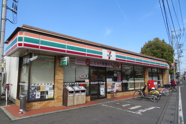 コンビニ　セブンイレブン越谷蒲生愛宕町店（コンビニ）まで497m