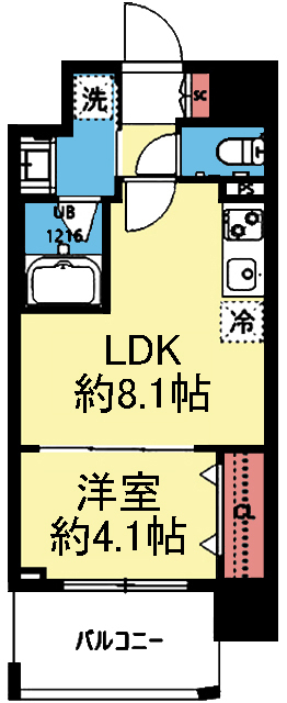 Felice元町の間取り写真