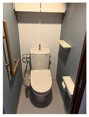 京急本線 能見台駅 徒歩11分 4階建 築26年のトイレ写真