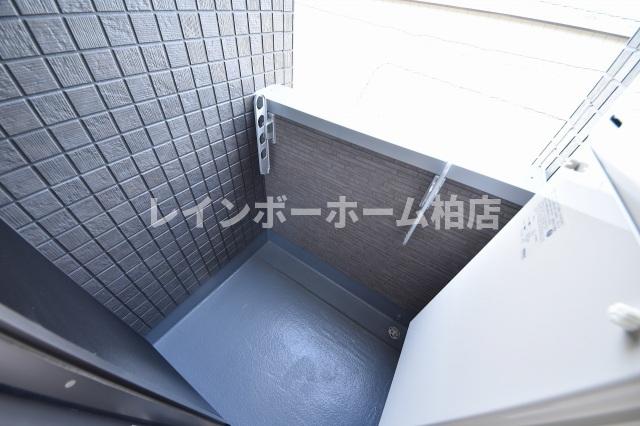 バルコニー　広々としたバルコニーです