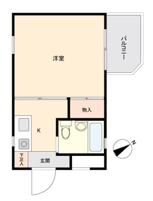 ハイタウン都立大学の間取り写真