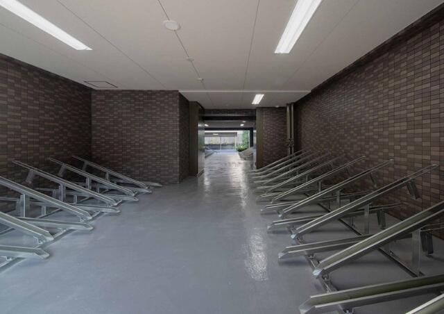 駐車場　駐輪場です。