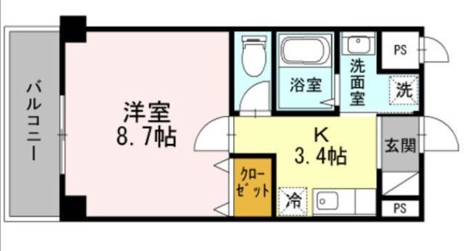 サンヒルズの間取り写真