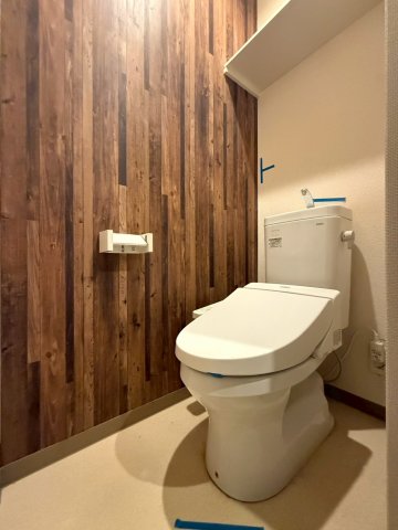 南海本線 諏訪ノ森駅 徒歩7分 3階建 築11年のトイレ写真