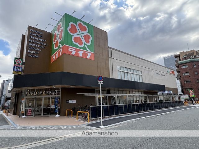 スーパー　ライフ東天満店（スーパー）まで387m