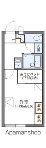 レオパレス樹の間取り写真