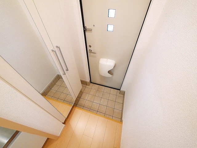 玄関　毎日通る玄関はこちらです