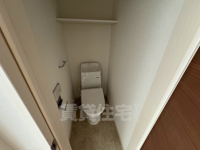 近鉄奈良線 河内花園駅 徒歩12分 3階建 築2年のトイレ写真
