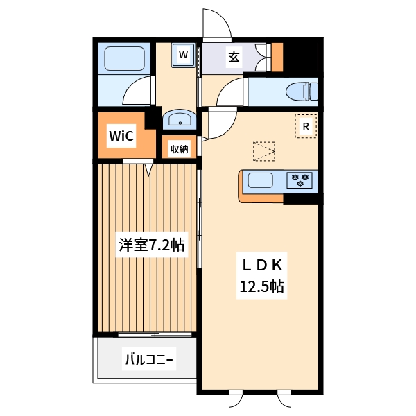 コンセールの間取り写真