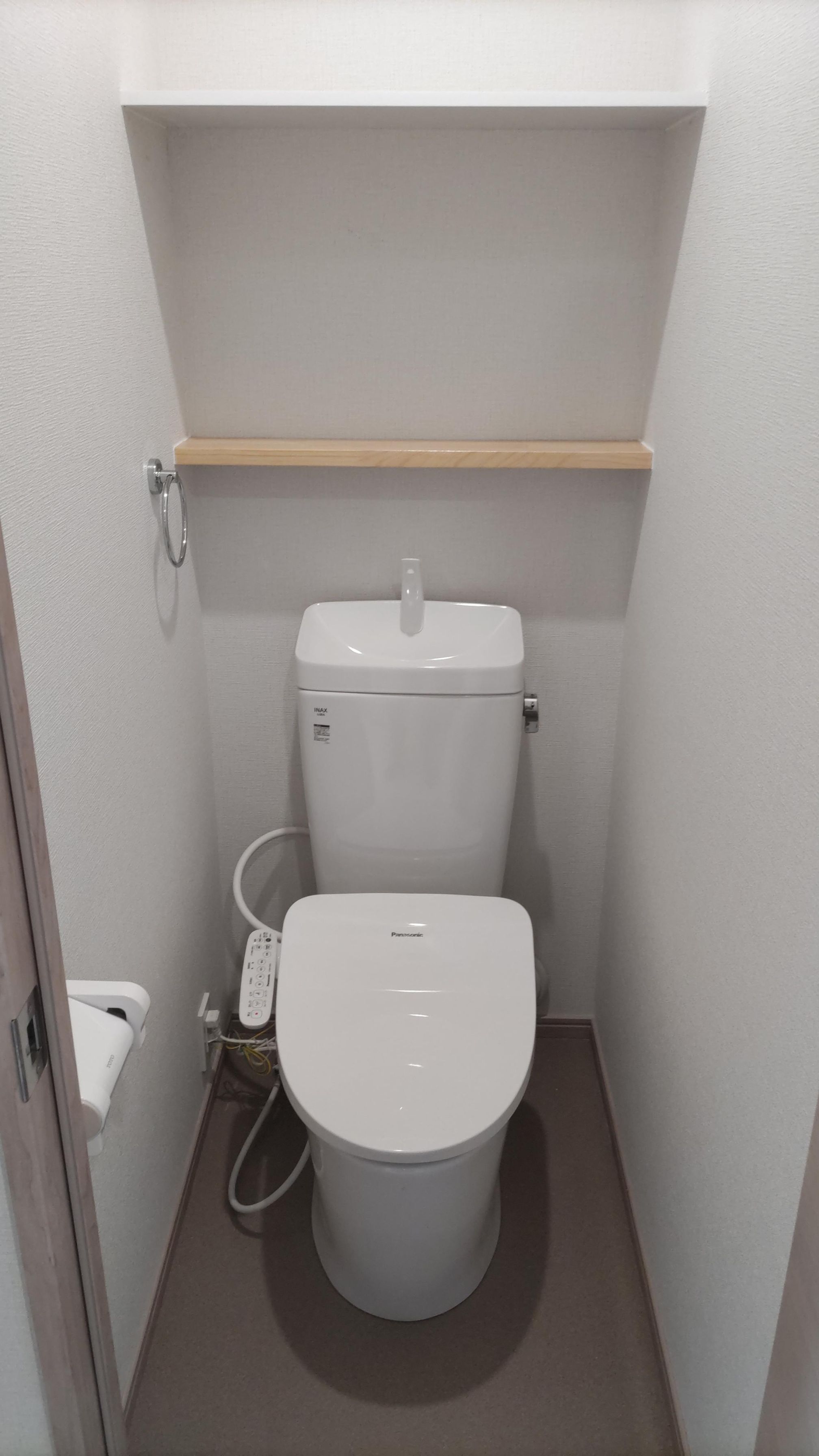 地下鉄七隈線 渡辺通駅 徒歩9分 4階建 築54年のトイレ写真