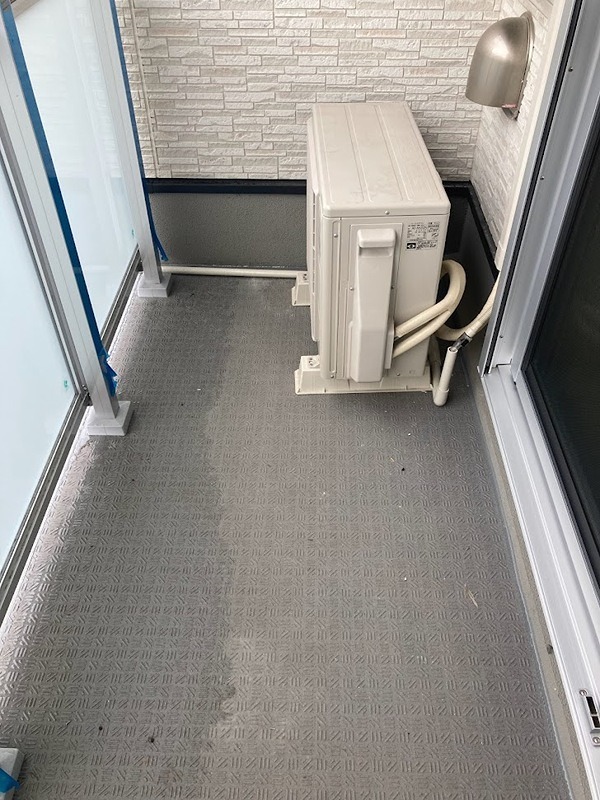 バルコニー　風通しの良いベランダです。