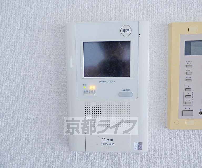セキュリティ　来客安心です。