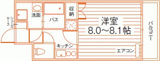 ルラシオン岡山奉還町の間取り写真