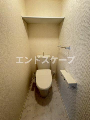 上毛電鉄 中央前橋駅 徒歩35分 2階建 築7年のトイレ写真