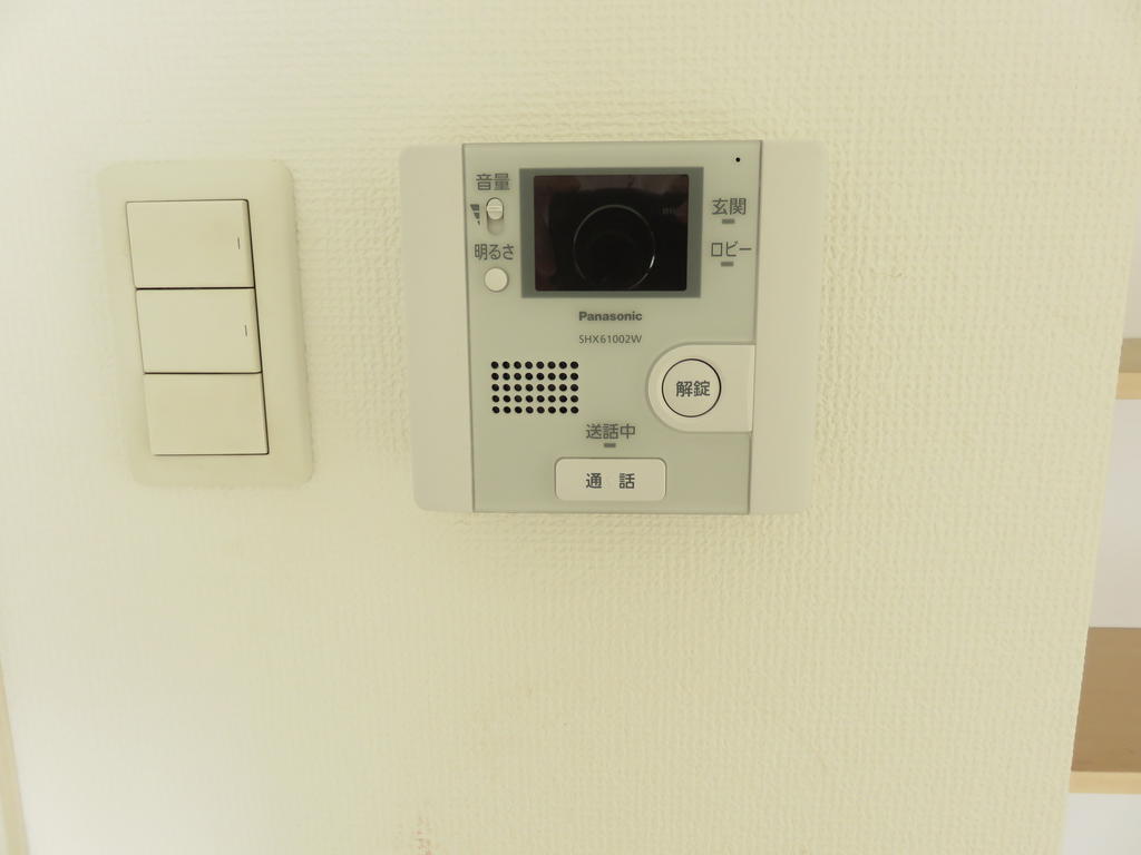 セキュリティ　ＴＶモニターホン　※別号室参考画像