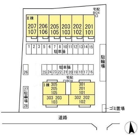 駐車場　間取図