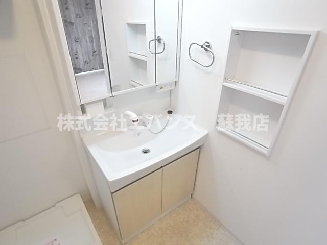 洗面設備　忙しい朝には欠かせない洗面所です