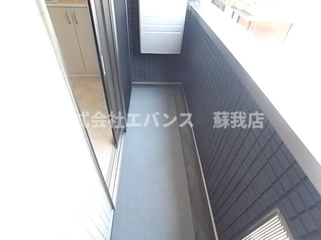 バルコニー　落ち着いた時間を過ごせるバルコニーです