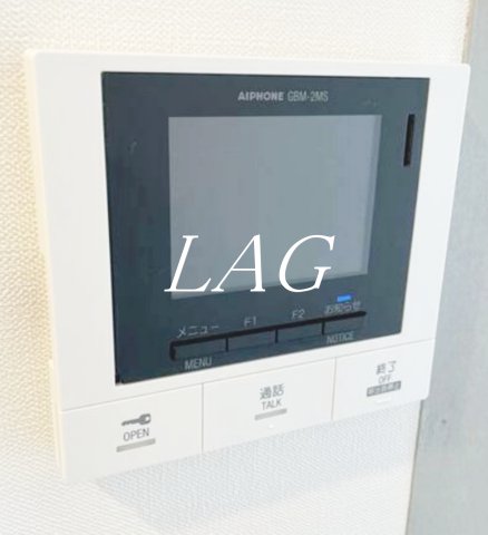セキュリティ　モニター付きインターホンです。